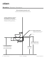 Предварительный просмотр 6 страницы Robern Cartesian Vanity Installation Instructions Manual