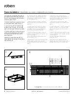 Предварительный просмотр 8 страницы Robern Cartesian Vanity Installation Instructions Manual