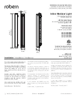 Robern ML3.530ILSFMRD3 Installation And Assembly Manual preview