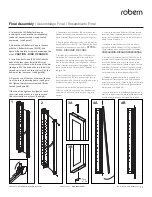 Preview for 11 page of Robern ML3.530ILSFMRD3 Installation And Assembly Manual