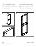 Предварительный просмотр 17 страницы Robern P2C1672D4FPSC Mounting Instructions