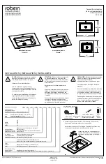 Robern TC28UCN Series Installation Manual предпросмотр