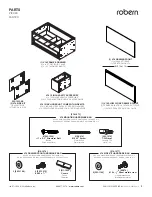 Предварительный просмотр 3 страницы Robern V14 Series Installation Manual