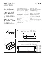 Предварительный просмотр 8 страницы Robern V14 Series Installation Manual