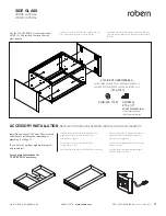 Предварительный просмотр 11 страницы Robern V14 Series Installation Manual