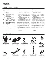 Preview for 2 page of Robern VAELECTRIC21 Installation Instructions Manual