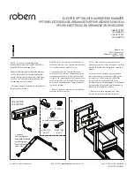 Предварительный просмотр 1 страницы Robern VDELECTRIC Manual