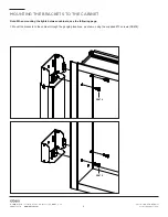 Preview for 6 page of Robern VESPER EDGELINE LIGHTS Installation Instructions Manual