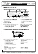 Предварительный просмотр 8 страницы Robert Juliat 1011+ F Technical File