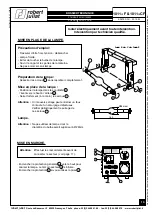 Предварительный просмотр 13 страницы Robert Juliat 1011+ F Technical File