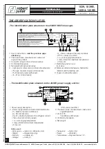 Preview for 8 page of Robert Juliat 1039 Technical File