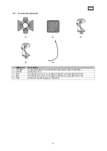 Предварительный просмотр 6 страницы Robert Juliat 340CLF CW Manual