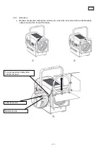 Предварительный просмотр 37 страницы Robert Juliat 340CLF CW Manual