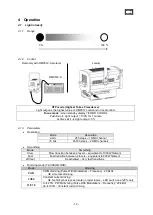 Предварительный просмотр 38 страницы Robert Juliat 340CLF CW Manual