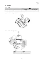 Предварительный просмотр 42 страницы Robert Juliat 340CLF CW Manual