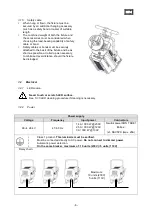 Предварительный просмотр 8 страницы Robert Juliat 360CLF CW Manual