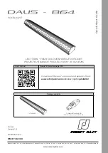 Preview for 1 page of Robert Juliat DALIS 864 Quick Start Manual