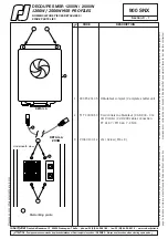 Предварительный просмотр 41 страницы Robert Juliat D'ARTAGNAN 933 SNX Technical File