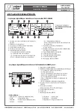 Preview for 9 page of Robert Juliat Lucy 1449 Technical File