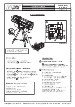 Preview for 11 page of Robert Juliat Lucy 1449 Technical File