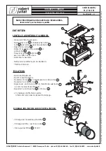 Preview for 19 page of Robert Juliat Lucy 1449 Technical File