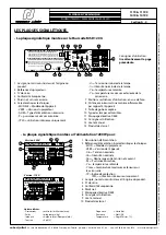 Предварительный просмотр 9 страницы Robert Juliat MANON 1419 Technical File