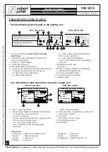 Preview for 8 page of Robert Juliat SNX 900 Series Technical File