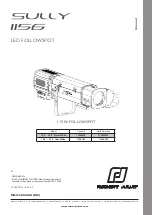 Предварительный просмотр 1 страницы Robert Juliat SULLY 1156 Manual