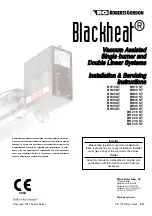 Roberts Gorden Blackheat BH15ST Installation & Servicing Instructions Manual preview