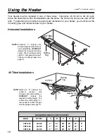 Предварительный просмотр 15 страницы Roberts Gorden CARIBE GTH Use And Care Manual