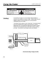 Предварительный просмотр 19 страницы Roberts Gorden CARIBE GTH Use And Care Manual