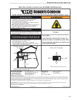 Предварительный просмотр 51 страницы Roberts Gorden Combat CTU 100 Installation, Commissioning, Operation & Service Manual