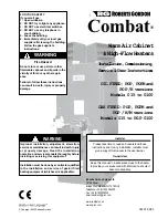 Roberts Gorden Combat HF 30 v4 Installation, Commissioning, Service & User Instructions preview