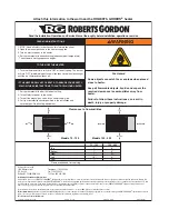 Предварительный просмотр 54 страницы Roberts Gorden Combat UHDXSR 100 Installation & Operation Manual