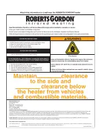 Предварительный просмотр 72 страницы Roberts Gorden COMPLETE HED Series Installation, Operation & Service Manual