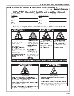 Предварительный просмотр 85 страницы Roberts Gorden CorayVac Classic SF Series Operation & Service Manual