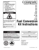 Roberts Gorden CORAYVAC CRVB04PN Instructions Manual preview