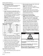 Preview for 12 page of Roberts Gorden CORAYVAC CRVB04PN Instructions Manual