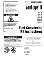 Roberts Gorden CTH2040NP Instructions Manual preview