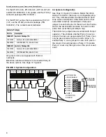 Предварительный просмотр 12 страницы Roberts Gorden System Control Installation & Operation Manual