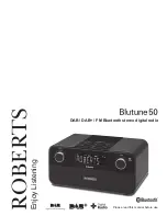 Roberts Blutube 50 User Manual preview