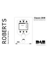 Roberts Classic 2000 Manual preview