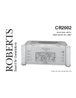 Предварительный просмотр 1 страницы Roberts CR2002 User Manual