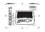 Roberts CR9901 Manual preview