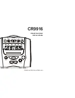 Roberts CR9916 Manual предпросмотр