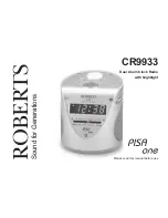 Roberts CR9933 User Manual preview