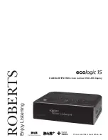 Roberts ecologic 15 User Manual preview