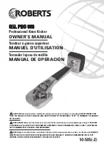 Preview for 1 page of Roberts GEL PRO 505 Owner'S Manual