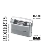 Roberts gemini 18 Manual preview