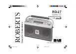 Предварительный просмотр 1 страницы Roberts Gemini 27 Manual